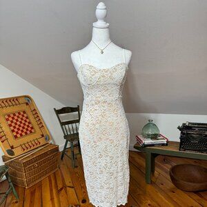 Urban Outfitters New W Tags White Lace Dress size S Wedding, Country, Sexy,